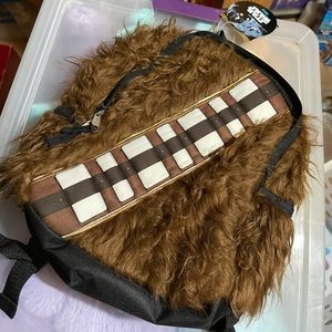 Star. Wars Chewbacca Mini Furry Backpack